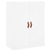 Dulap cu montaj pe perete, alb, 69,5x34x90 cm - WALTI WALTI