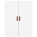Dulap cu montaj pe perete, alb, 69,5x34x90 cm - WALTI WALTI