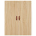 Dulap TV montat pe perete, stejar sonoma, 69,5x34x90 cm - WALTI WALTI