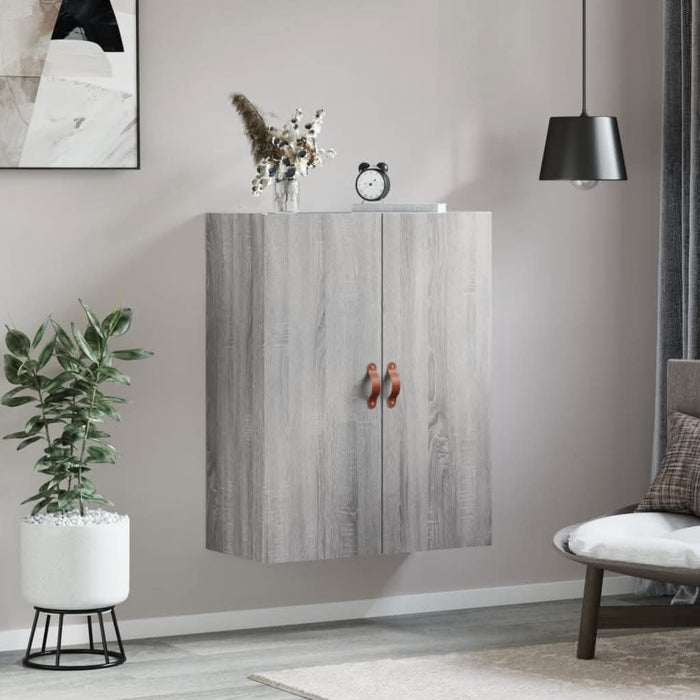 Dulap montat pe perete, gri sonoma, 69,5x34x90 cm - WALTI WALTI