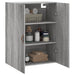 Dulap montat pe perete, gri sonoma, 69,5x34x90 cm - WALTI WALTI