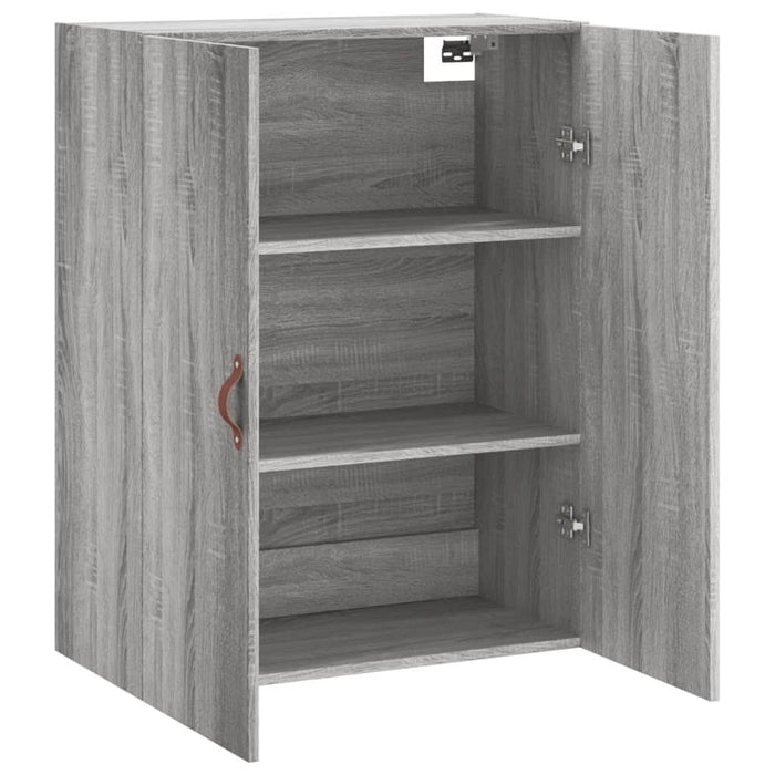 Dulap montat pe perete, gri sonoma, 69,5x34x90 cm - WALTI WALTI