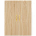 Dulap TV montat pe perete, stejar sonoma, 69,5x34x90 cm - WALTI WALTI