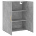 Dulap cu montaj pe perete, gri beton, 69,5x34x90 cm - WALTI WALTI