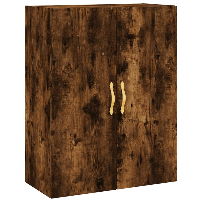 Dulap montat pe perete, stejar fumuriu, 69,5x34x90 cm - WALTI WALTI