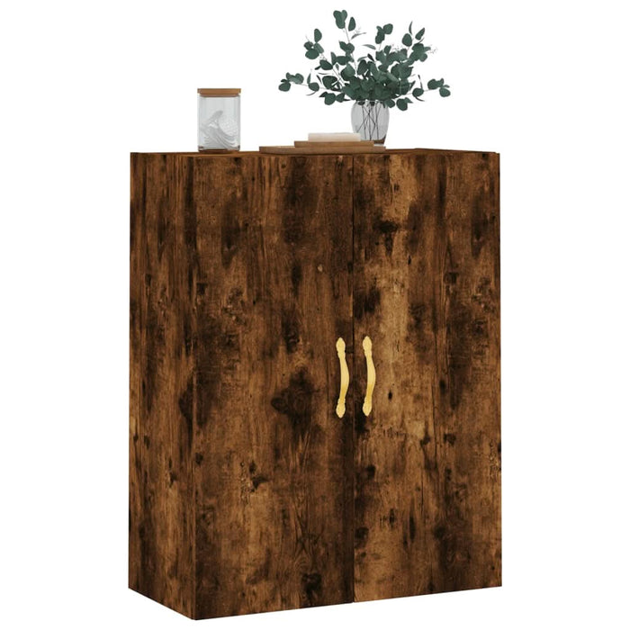 Dulap montat pe perete, stejar fumuriu, 69,5x34x90 cm - WALTI WALTI