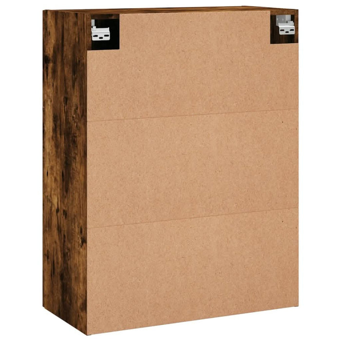 Dulap montat pe perete, stejar fumuriu, 69,5x34x90 cm - WALTI WALTI