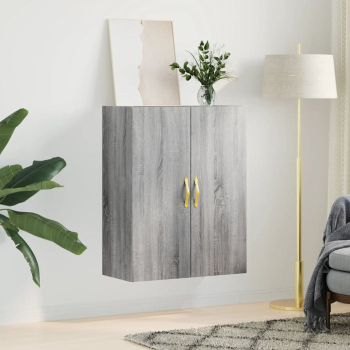 Dulap montat pe perete, gri sonoma, 69,5x34x90 cm - WALTI WALTI