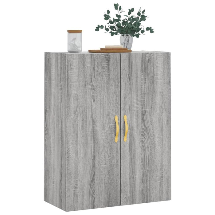 Dulap montat pe perete, gri sonoma, 69,5x34x90 cm - WALTI WALTI