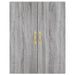 Dulap montat pe perete, gri sonoma, 69,5x34x90 cm - WALTI WALTI