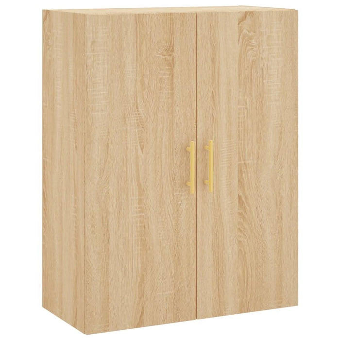Dulap TV montat pe perete, stejar sonoma, 69,5x34x90 cm - WALTI WALTI
