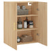 Dulap TV montat pe perete, stejar sonoma, 69,5x34x90 cm - WALTI WALTI