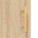 Dulap TV montat pe perete, stejar sonoma, 69,5x34x90 cm - WALTI WALTI