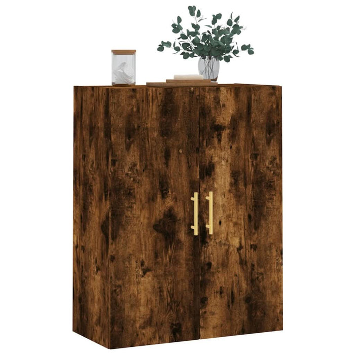Dulap montat pe perete, stejar fumuriu, 69,5x34x90 cm - WALTI WALTI