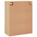 Dulap TV montat pe perete, stejar sonoma, 69,5x34x90 cm - WALTI WALTI