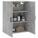 Dulap cu montaj pe perete, gri beton, 69,5x34x90 cm - WALTI WALTI