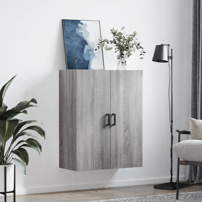 Dulap montat pe perete, gri sonoma, 69,5x34x90 cm - WALTI WALTI