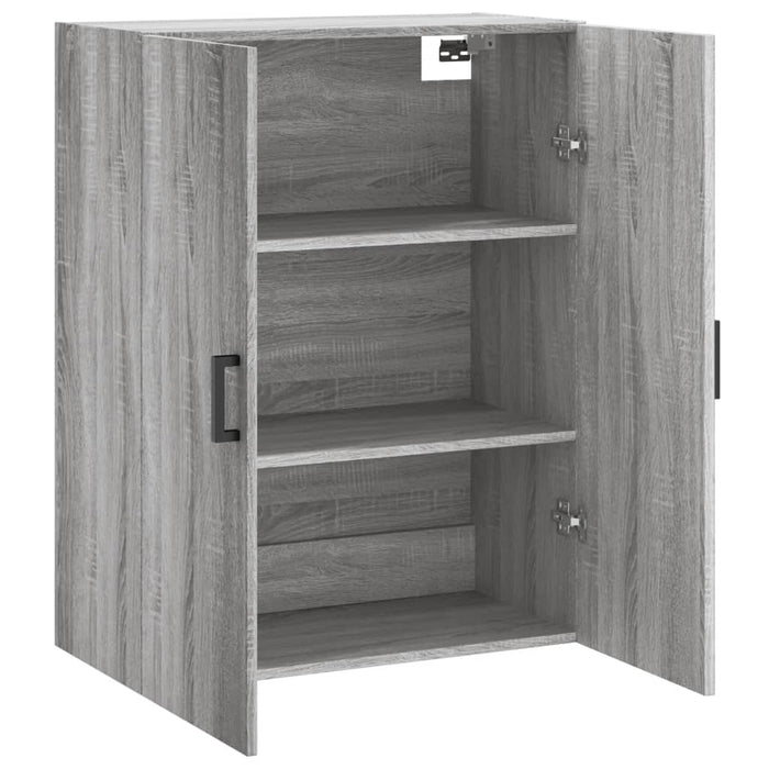 Dulap montat pe perete, gri sonoma, 69,5x34x90 cm - WALTI WALTI