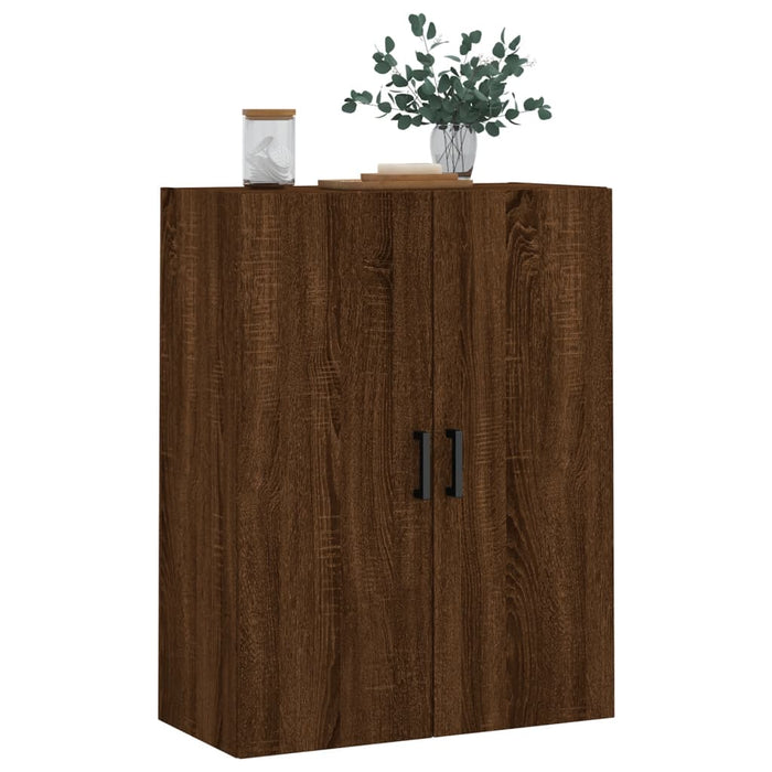 Dulap montat pe perete, stejar maro, 69,5x34x90 cm WALTI