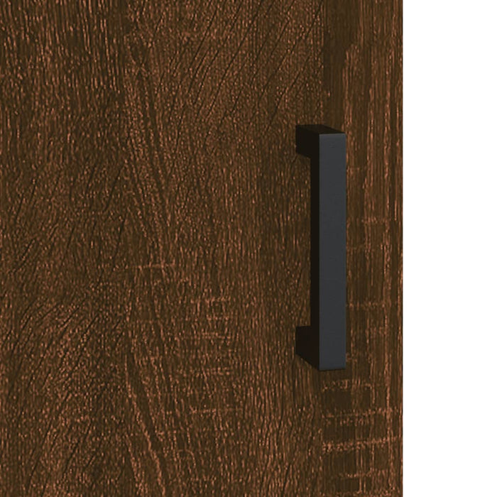 Dulap montat pe perete, stejar maro, 69,5x34x90 cm WALTI