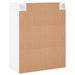 Dulap cu montaj pe perete, alb, 69,5x34x90 cm - WALTI WALTI