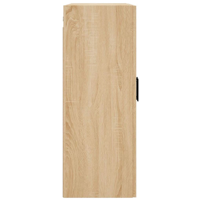 Dulap TV montat pe perete, stejar sonoma, 69,5x34x90 cm - WALTI WALTI