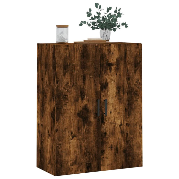Dulap montat pe perete, stejar fumuriu, 69,5x34x90 cm - WALTI WALTI