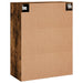 Dulap montat pe perete, stejar fumuriu, 69,5x34x90 cm - WALTI WALTI
