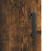 Dulap montat pe perete, stejar fumuriu, 69,5x34x90 cm - WALTI WALTI