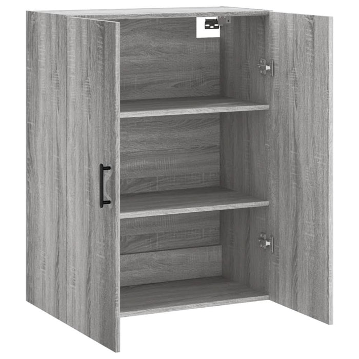 Dulap montat pe perete, gri sonoma, 69,5x34x90 cm - WALTI WALTI