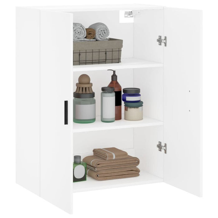 Dulap cu montaj pe perete, alb, 69,5x34x90 cm - WALTI WALTI