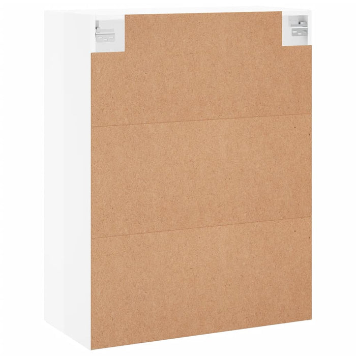 Dulap cu montaj pe perete, alb extralucios, 69,5x34x90 cm WALTI