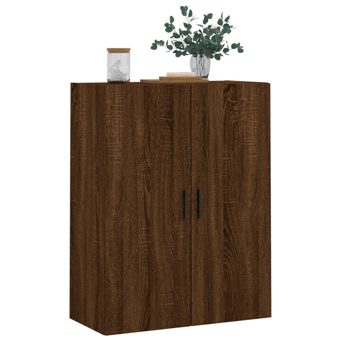 Dulap montat pe perete, stejar maro, 69,5x34x90 cm WALTI