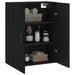 Dulap cu montaj pe perete, negru, 69,5x34x90 cm - WALTI WALTI