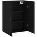 Dulap cu montaj pe perete, negru, 69,5x34x90 cm - WALTI WALTI