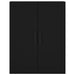 Dulap cu montaj pe perete, negru, 69,5x34x90 cm - WALTI WALTI