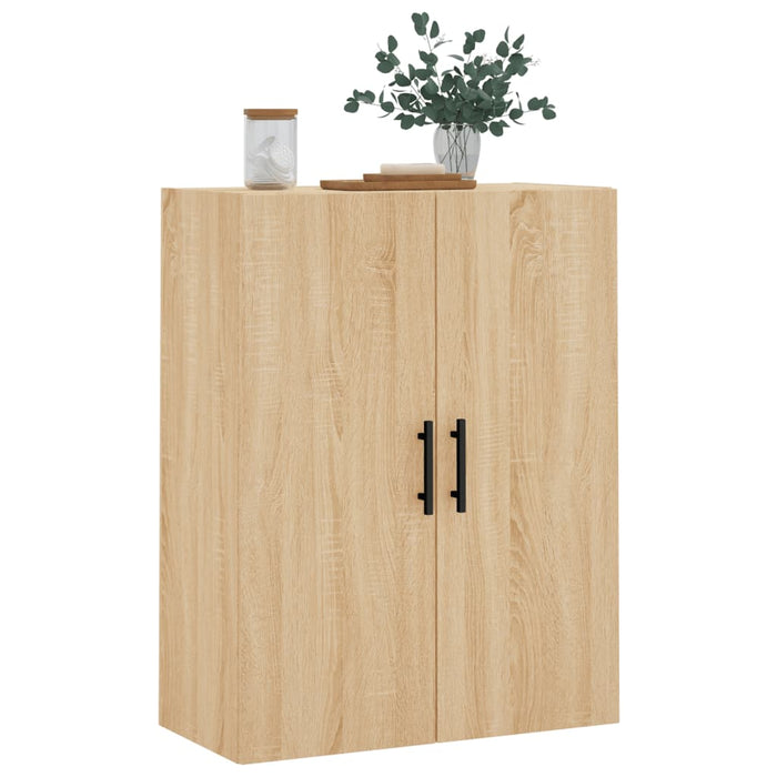 Dulap TV montat pe perete, stejar sonoma, 69,5x34x90 cm - WALTI WALTI