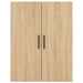 Dulap TV montat pe perete, stejar sonoma, 69,5x34x90 cm - WALTI WALTI