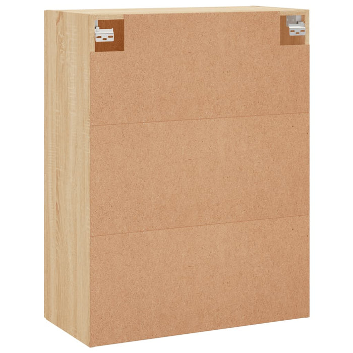 Dulap TV montat pe perete, stejar sonoma, 69,5x34x90 cm - WALTI WALTI