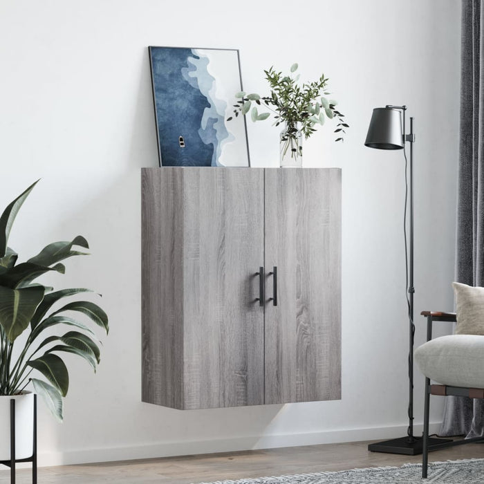 Dulap montat pe perete, gri sonoma, 69,5x34x90 cm WALTI
