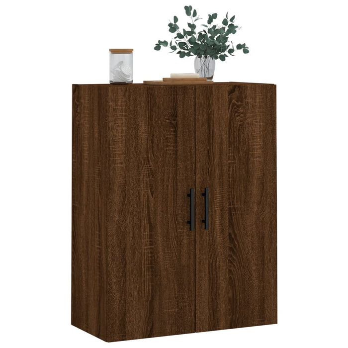 Dulap montat pe perete, stejar maro, 69,5x34x90 cm WALTI