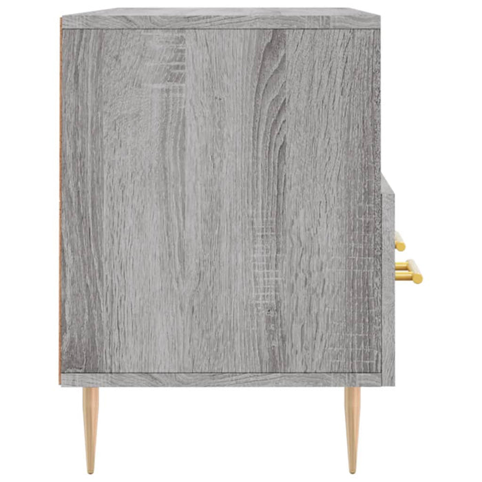 Dulap TV, gri sonoma, 102x36x50 cm, lemn prelucrat WALTI