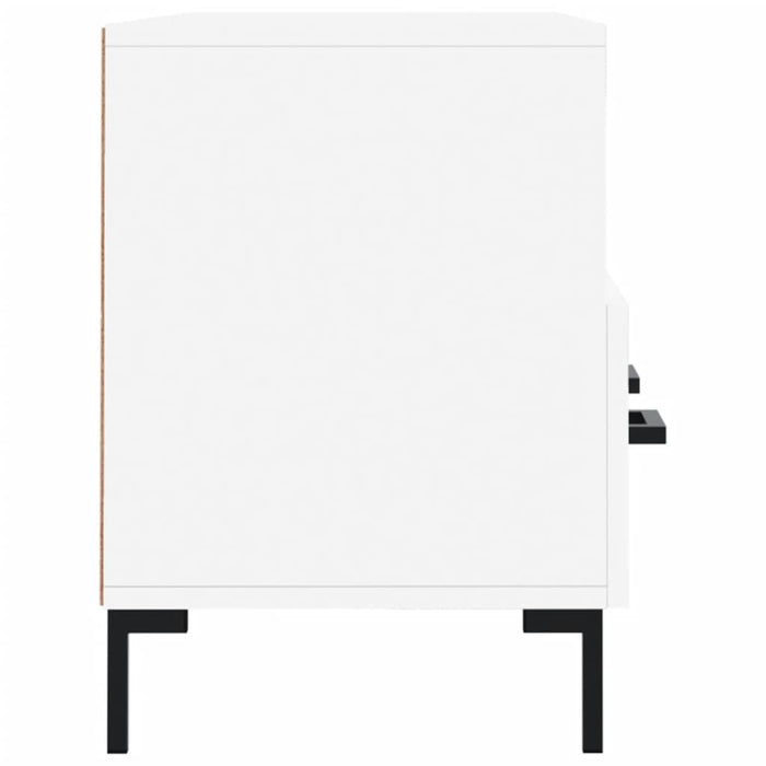 Dulap TV, alb, 102x36x50 cm, lemn prelucrat WALTI