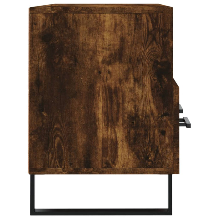 Dulap TV stejar afumat, 102x36x50 cm, lemn prelucrat WALTI