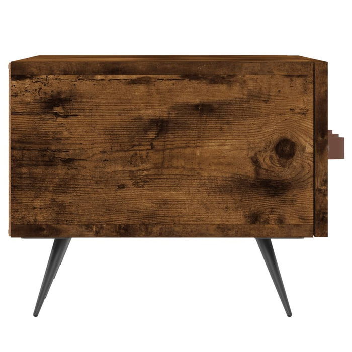 Dulap TV, stejar fumuriu, 150x36x30 cm, lemn prelucrat WALTI