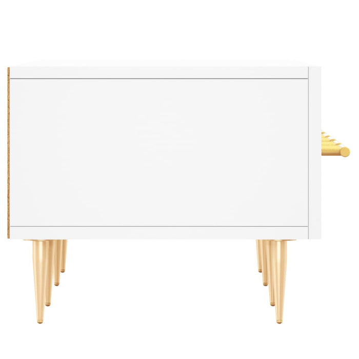 Comodă TV, alb, 150x36x30 cm, lemn prelucrat - WALTI WALTI