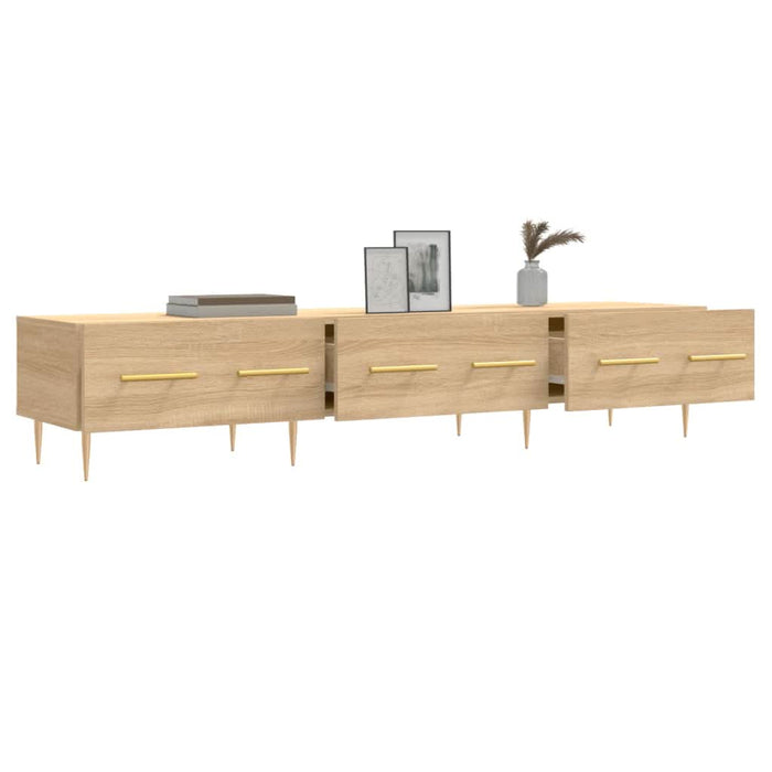 Dulap TV, stejar sonoma, 150x36x30 cm, lemn prelucrat - WALTI WALTI