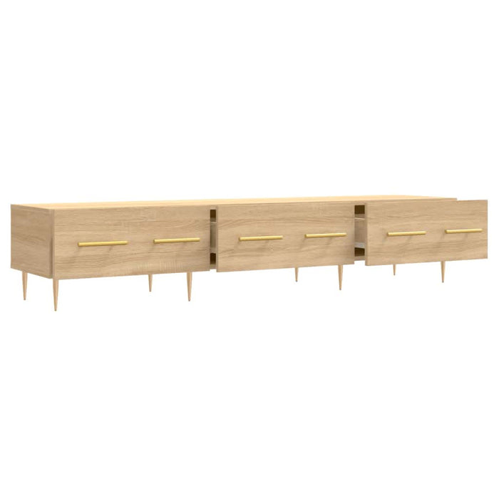 Dulap TV, stejar sonoma, 150x36x30 cm, lemn prelucrat - WALTI WALTI