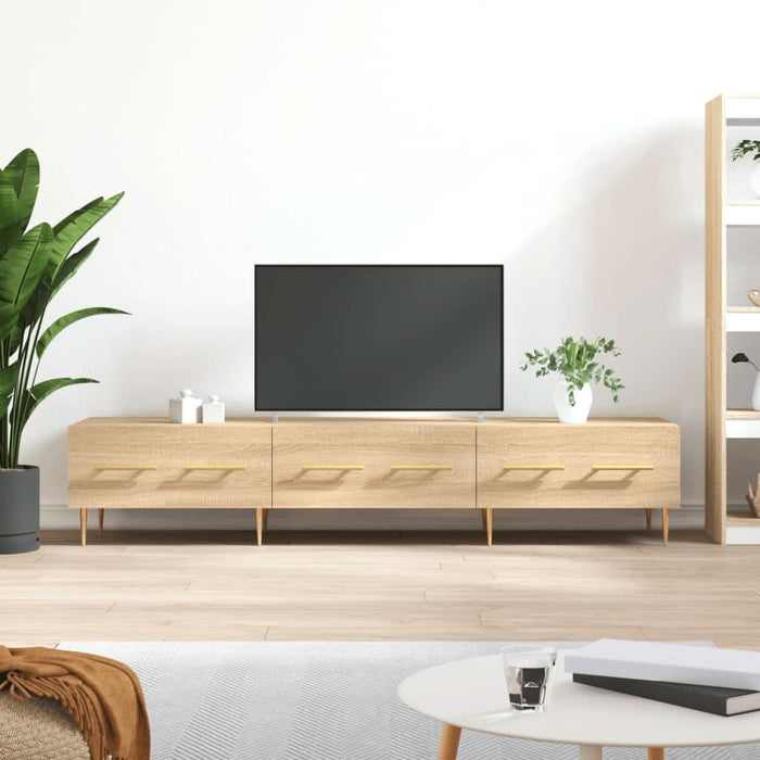 Dulap TV, stejar sonoma, 150x36x30 cm, lemn prelucrat - WALTI WALTI