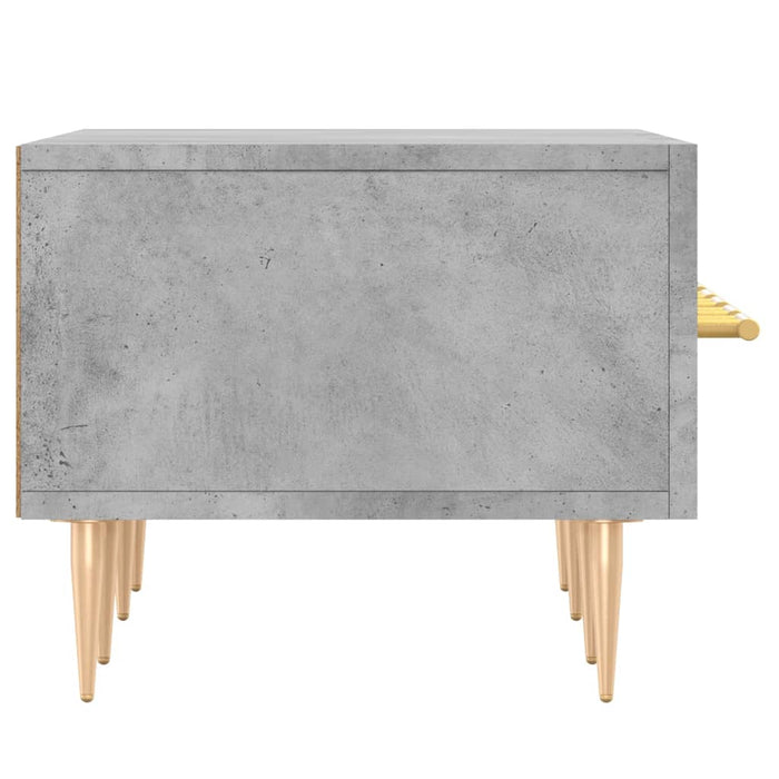 Comodă TV, gri beton, 150x36x30 cm, lemn prelucrat - WALTI WALTI